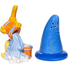 Multicolore Macinapepe Enesco Disney Fantasia Sorcerer Hat and Broom Salt and Pepper Shaker Set Macinapepe