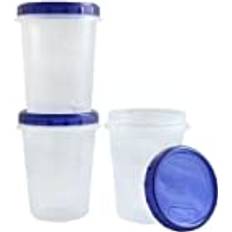 Glass Food Containers HP transparent, 900 Brotdose