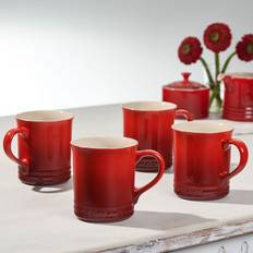 Oven Safe Cups & Mugs Le Creuset Stoneware of 4 Mugs Cup