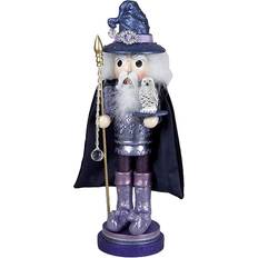 Negro Cascanueces Kurt Adler 18 Wooden Wizard Nutcracker Cascanueces