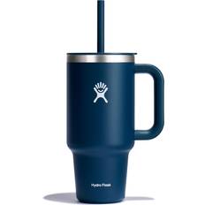 Bicchieri da viaggio Hydro Flask 32 Oz All Around Travel Tumbler Bottiglia Blu - Indigo Bicchiere da viaggio