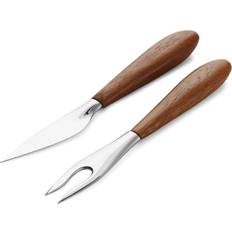 Brown Knife Nambe Curvo Cheese Knife