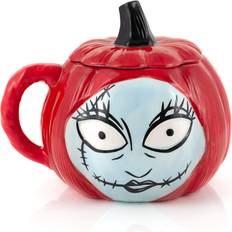 Underground Toys Nightmare Before Christmas Sally Figural 26 Oz Ceramic Mug With Lid Taza