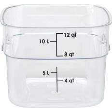 Square food storage containers Cambro 12SFSPROCW135 12 CamSquare Food Container