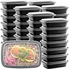 Stoneware Food Containers Branded 50-pack meal prep plastic microwavable Food Container