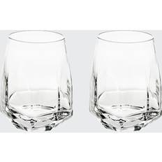 Whiskey Glasses Vista Alegre Gemstone Double Old-Fashioned Set 2 Whiskey Glass