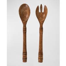 Brown Salad Servers Juliska Bilbao Rustic Lodge Salad Server