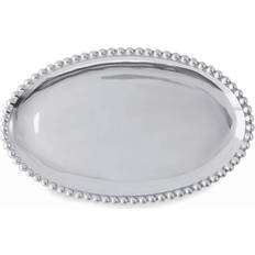 Aluminum Serving Dishes Mariposa of Pearls Platter Serving Dish