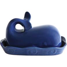 Butter Dishes on sale Storied Home 7" Whale Shaped Butter Dish