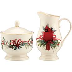 Dishwasher Safe Cream Jugs Lenox 847266 Winter Greetings Sugar Cream Jug