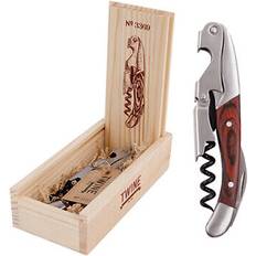 Corkscrews on sale Twine Wood Double Hinged Corkscrew