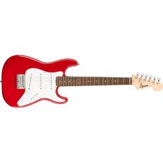 Fender Squier Mini Stratocaster Dakota Red Children's Travel Electric Guitar