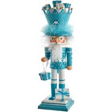 Blue Nutcracker Kurt Adler 18-Inch Hollywood Blue Giftbox Soldier Nutcracker