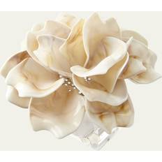 KIM SEYBERT Dahlia IVORY Napkin Ring