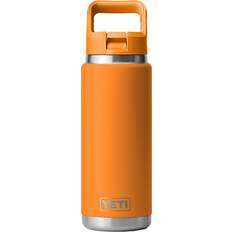 Orange Serving Yeti 26 Rambler Water Bottle