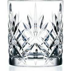 Lorren Home Trends Melodia Crystal Double Old fashioned Whiskey Glass 6