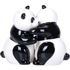 Especieros Pacific Trading Magnetic Ceramic Salt and Pepper Shaker
