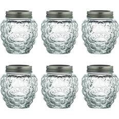 Kilner of 6 Berry Fruit Jars Kitchen Container