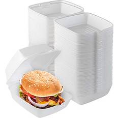 Plastic Bags & Foil Home Stock Your 6 6 Clamshell Takeout Box to Go Plastic Bag & Foil