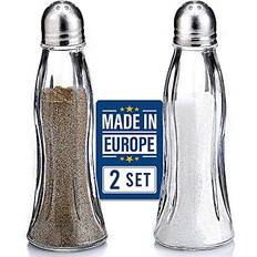 Crystal Glass Kitchenware Volarium Pepper Shakers glass Spice Mill