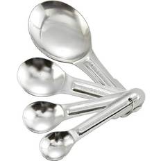 Steel Measuring Cups Winco MSP-4P 4-Piece Spoon Measuring Cup