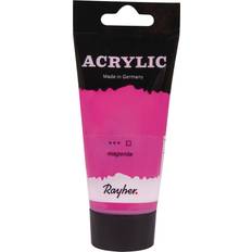 Roze Acrylverven Rayher Acrylic Acrylfarben magenta 75,0 ml