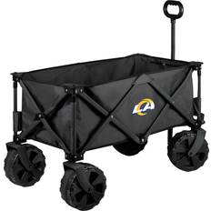 Utility Wagons Picnic Time Los Angeles Rams Elite Portable Utility Wagon, Gray