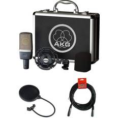 Akg condenser microphone AKG C214 Large-Diaphragm Cardioid Condenser Microphone 3185X00010