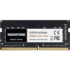 Gigastone ddr4 16gb 2666mhz pc4-21300 cl19 1.2v sodimm 260 pin ram upgrade