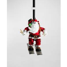 Michael Aram Skiing Santa Ornament Pallina per Albero di Natale