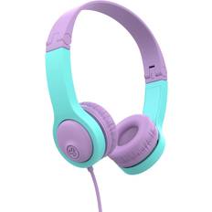 Hörlurar jLAB JBuddies Folding Gen 2 Kids Headphones Pink/Teal