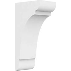 Ceiling Mouldings Ekena Millwork 3 Standard Olympic Architectural Grade PVC Corbel, White