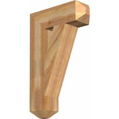 Ekena Millwork Red Cedar Traditional Craftsman Rough Sawn Bracket