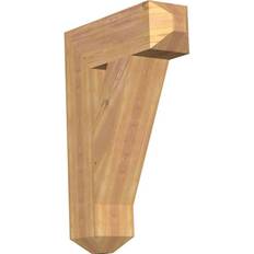 Ekena Millwork Red Cedar Traditional Craftsman Smooth Bracket