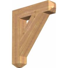 Ekena Millwork Red Cedar Traditional Craftsman Smooth Bracket