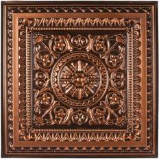 Piastrelle Marseille Antique Copper 2 ft x 2 ft Lay-in or Glue Up Ceilin