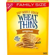 Food & Drinks Wheat Thins Thins Original Whole Grain Wheat Crackers Family