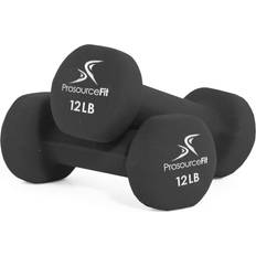 Set di manubri saldi ProsourceFit Neoprene Dumbbell Coated for Non-Slip Grip, 12 lb