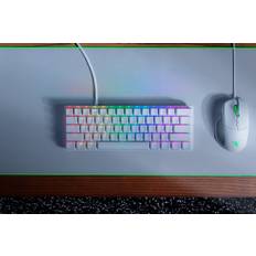 Razer Blanc Claviers Razer Huntsman Mini Mercury EdT Filaire