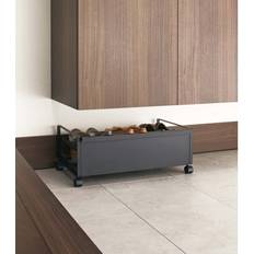 Hallway Furniture & Accessories Yamazaki Home Yamazaki Rolling Holds 4 6 heels Shoe Rack