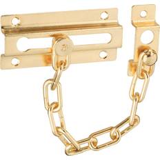 Building Materials National Hardware 4 L Bright Brass Steel Door Chain Lock