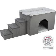 Trixie trappa Trixie cave harvey with step grey/white-black
