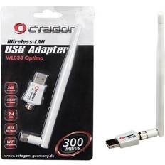 Octagon 300Mbit/s WL038 USB2.0 Wlan Stick mit 5dB Antenne