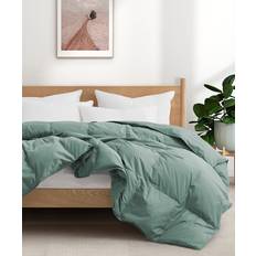 Organic Bedspreads Peace Nest Comforters Feather Bedspread Green