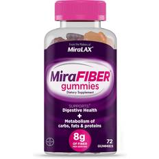 Gummies Gut Health MiraLAX New MiraFIBER Gummies, 8g of Daily Prebiotic Fiber