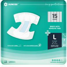 Adult Incontinence Protection SUNKISS TrustPlus Adult Diapers with Maximum Absorbency, Disposable Incontinence