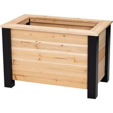 Cedar planter box Essentials Haven 18 Cedar Planter Box