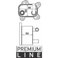 1 CPU vattenkylare Mahle CLC 183 000P oljekylare premium