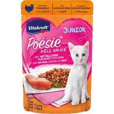 Vitakraft Gato Mascotas Vitakraft Junior Poésie Pavo Sobre En Salsa Para Gatitos 2.04 kg