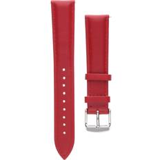 Rød Urrem Falkenlund 18mm Easy-Attach Red Leather